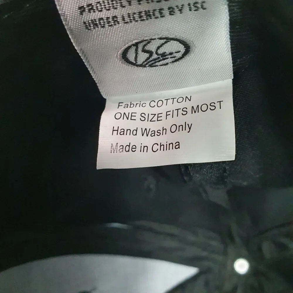 NRL Cronulla Sutherland Sharks Training Cap Hat ISC NEW Jersey Football Black - Picture 7 of 7